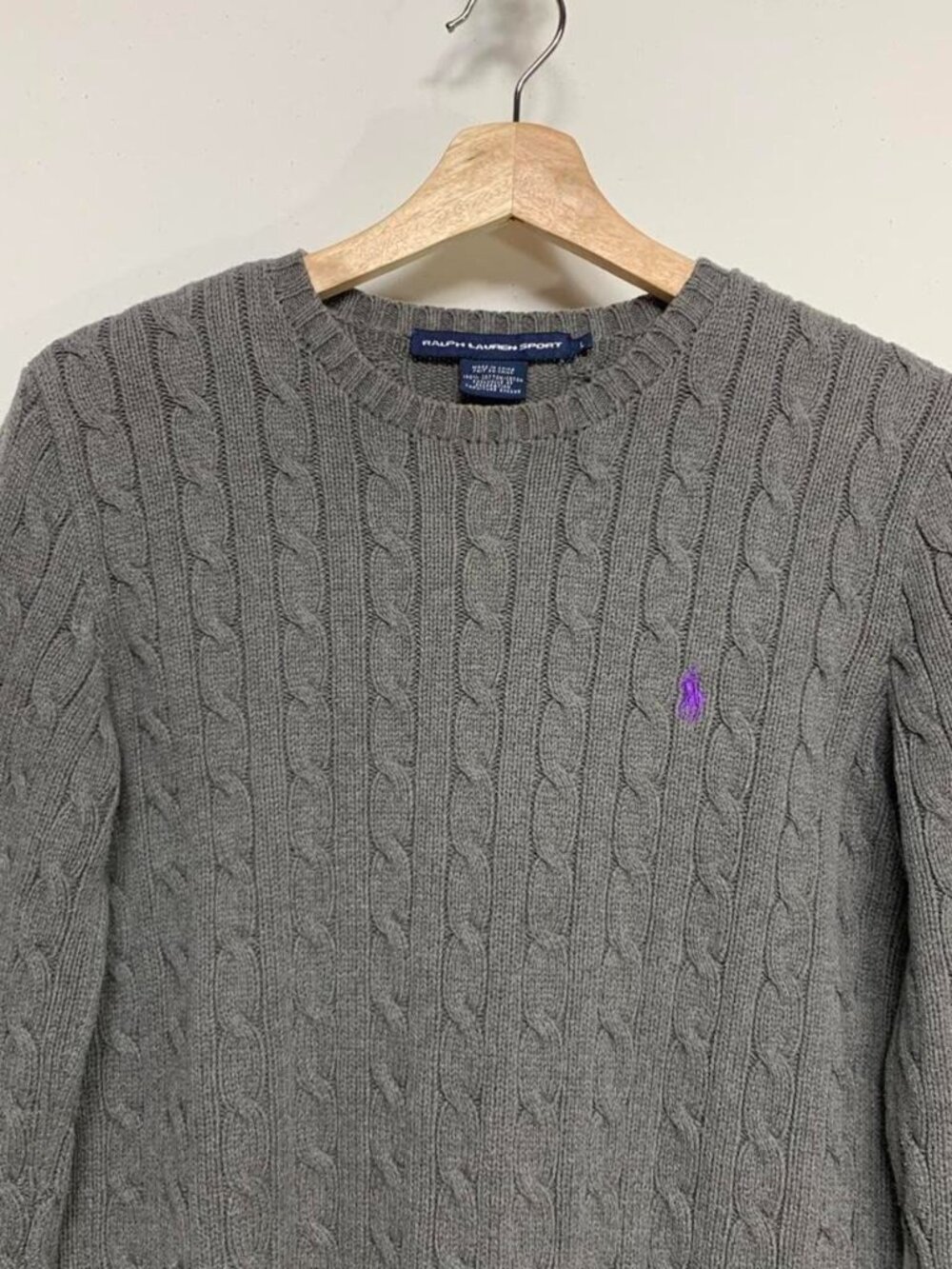 Ralph Lauren Purple Label Women's Grey Jumper